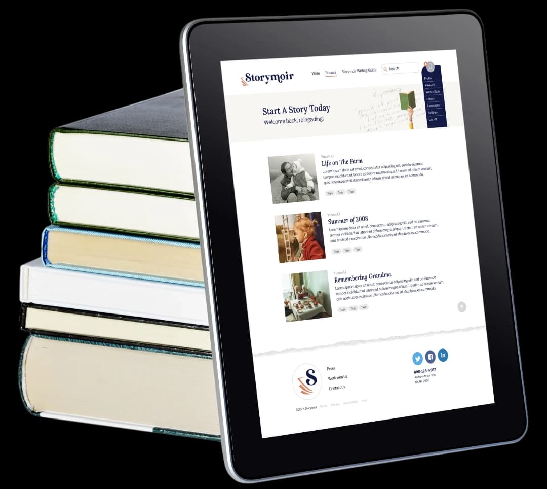 Bookpad illustration